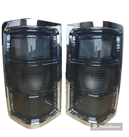 Chrome Trim and Smoked Lens Taillights  1981-1993