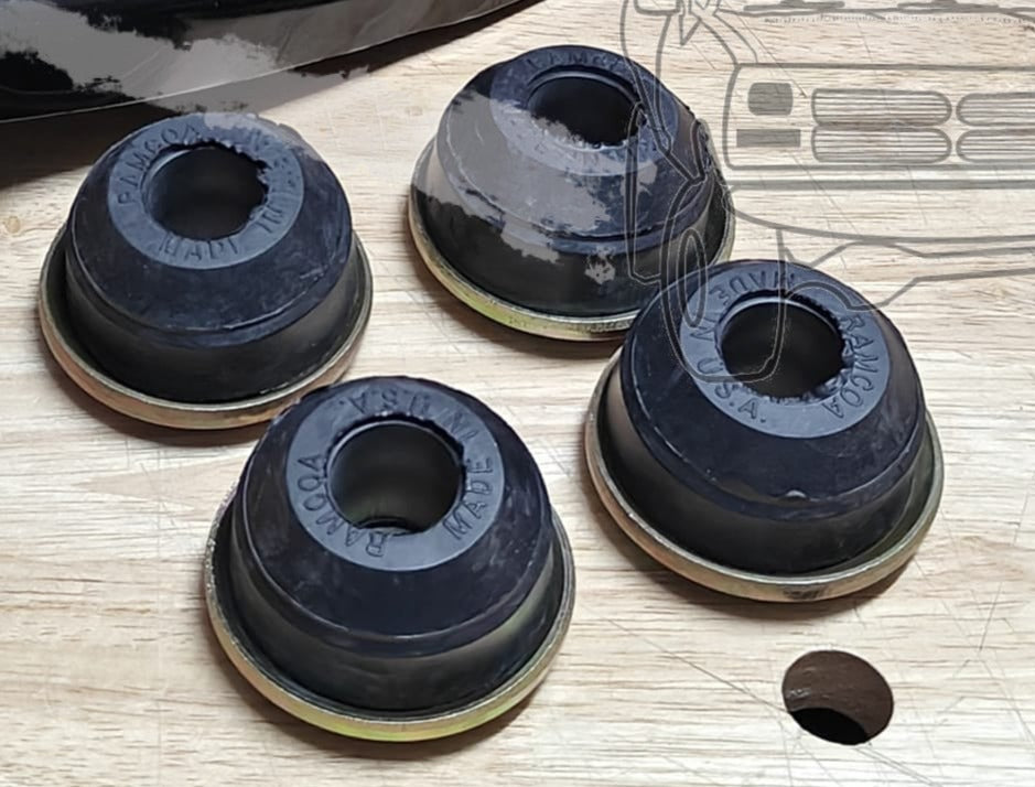 Strut Rod Bushings - Set