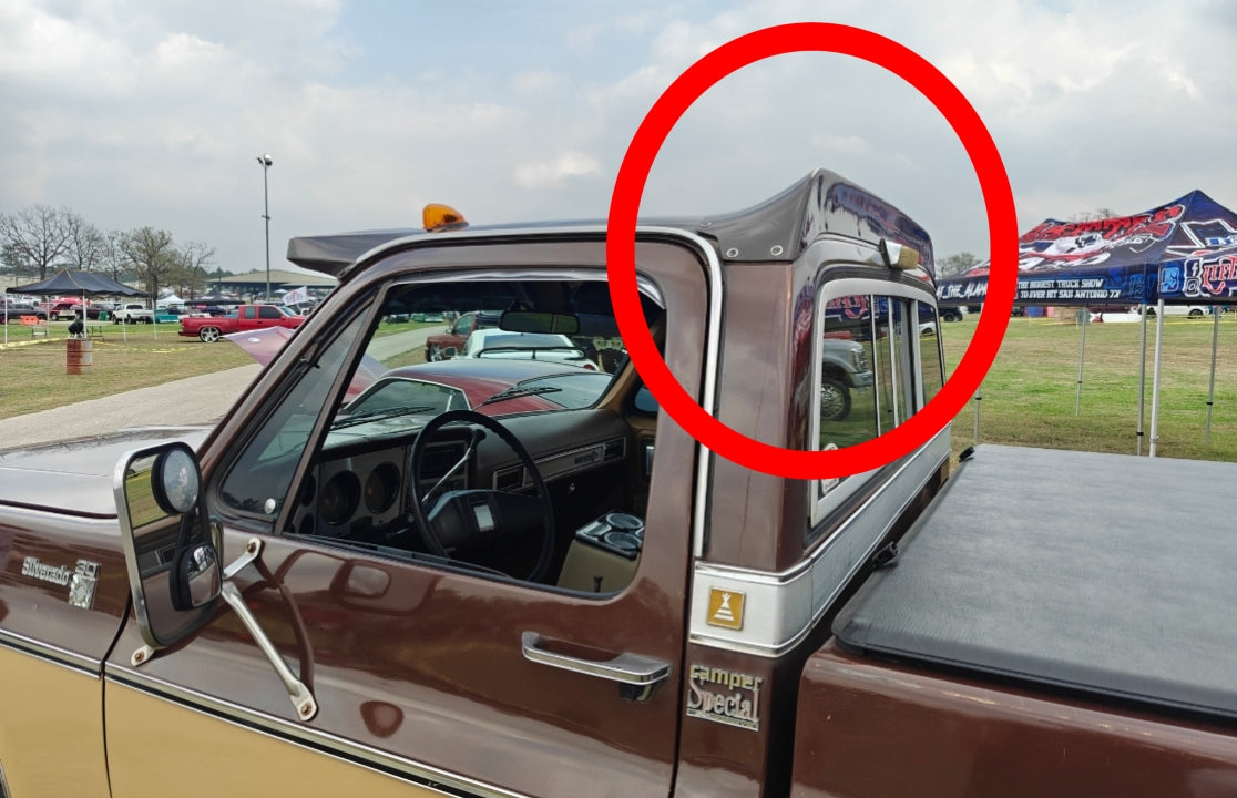 Visor roof extension