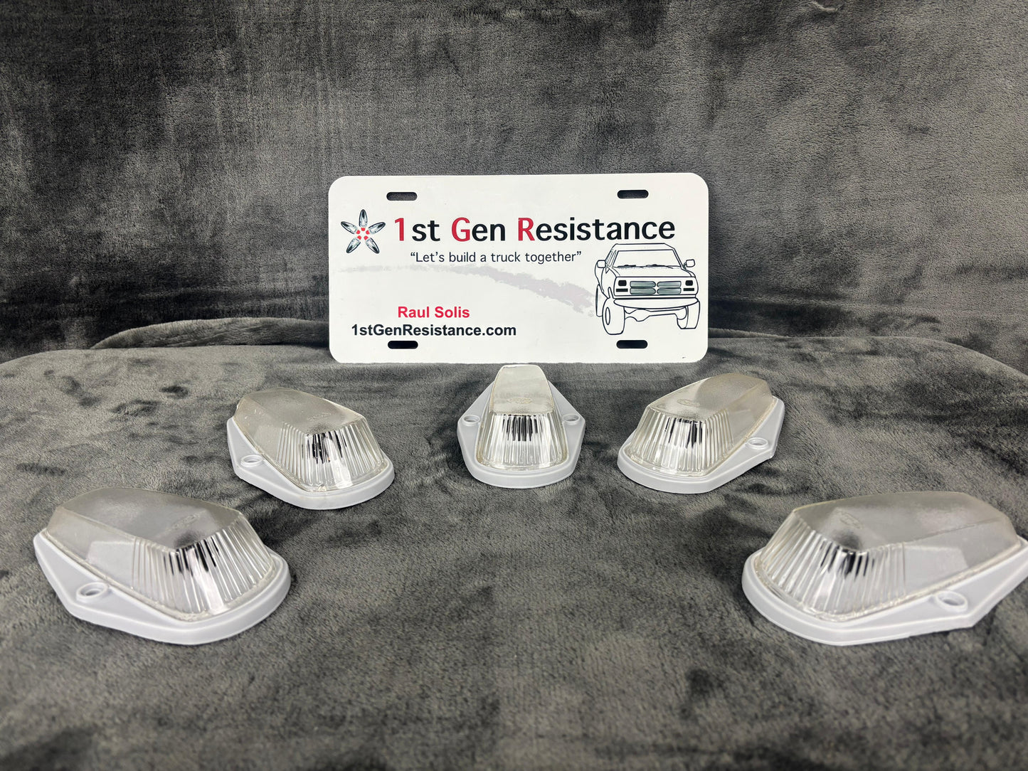 Ford Clear Gray Cab Lights 1973-1997