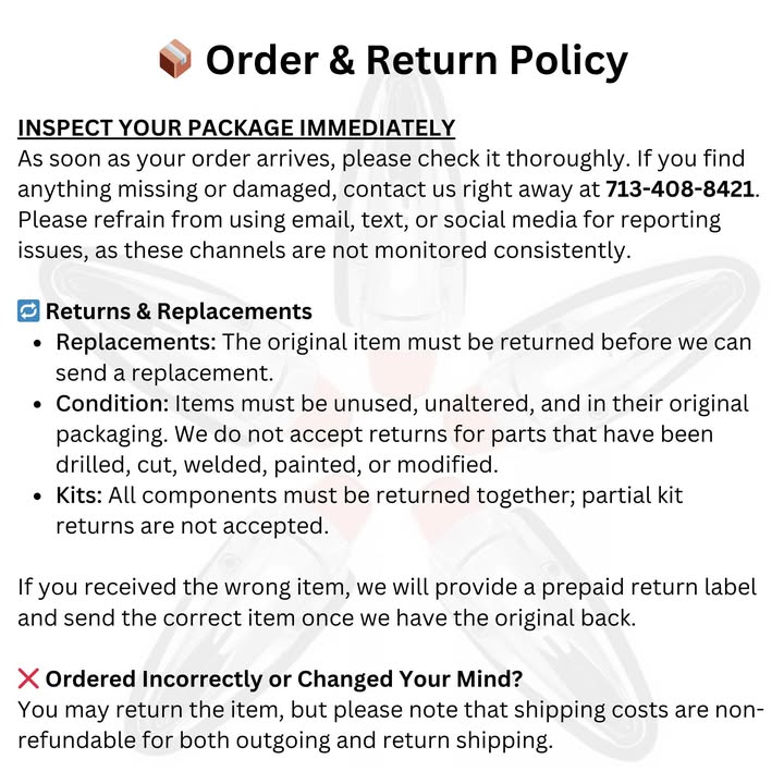 1972-1993 Windshield Wiper Arms