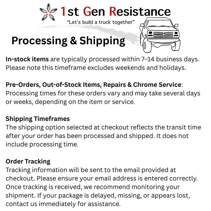 1972-1993 Windshield Wiper Arms