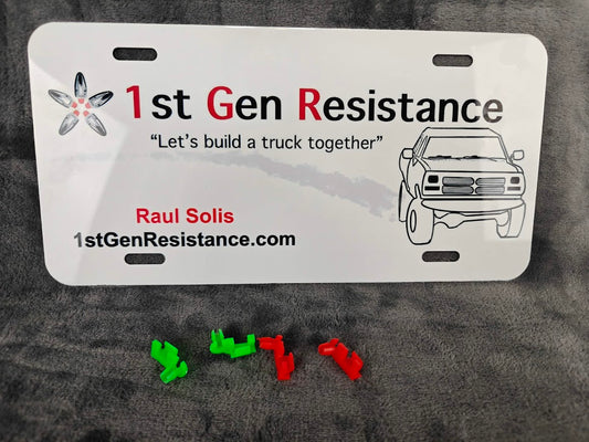 Tailgate Handle Rod RH&LH Clips