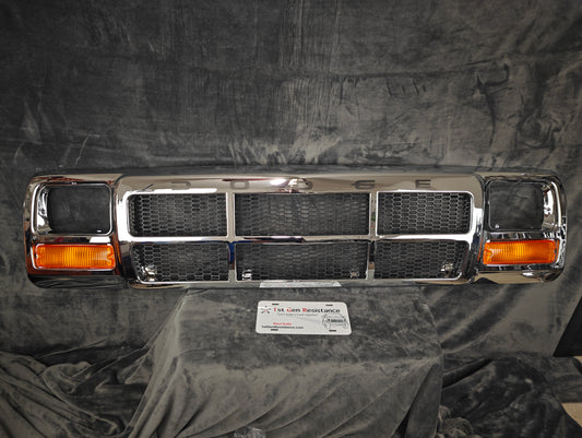 Grille Aftermarket 1991-1993 with Amber Turn Signals