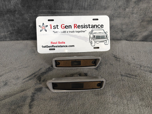 Front Side Fender Markers 72-80 Smoked