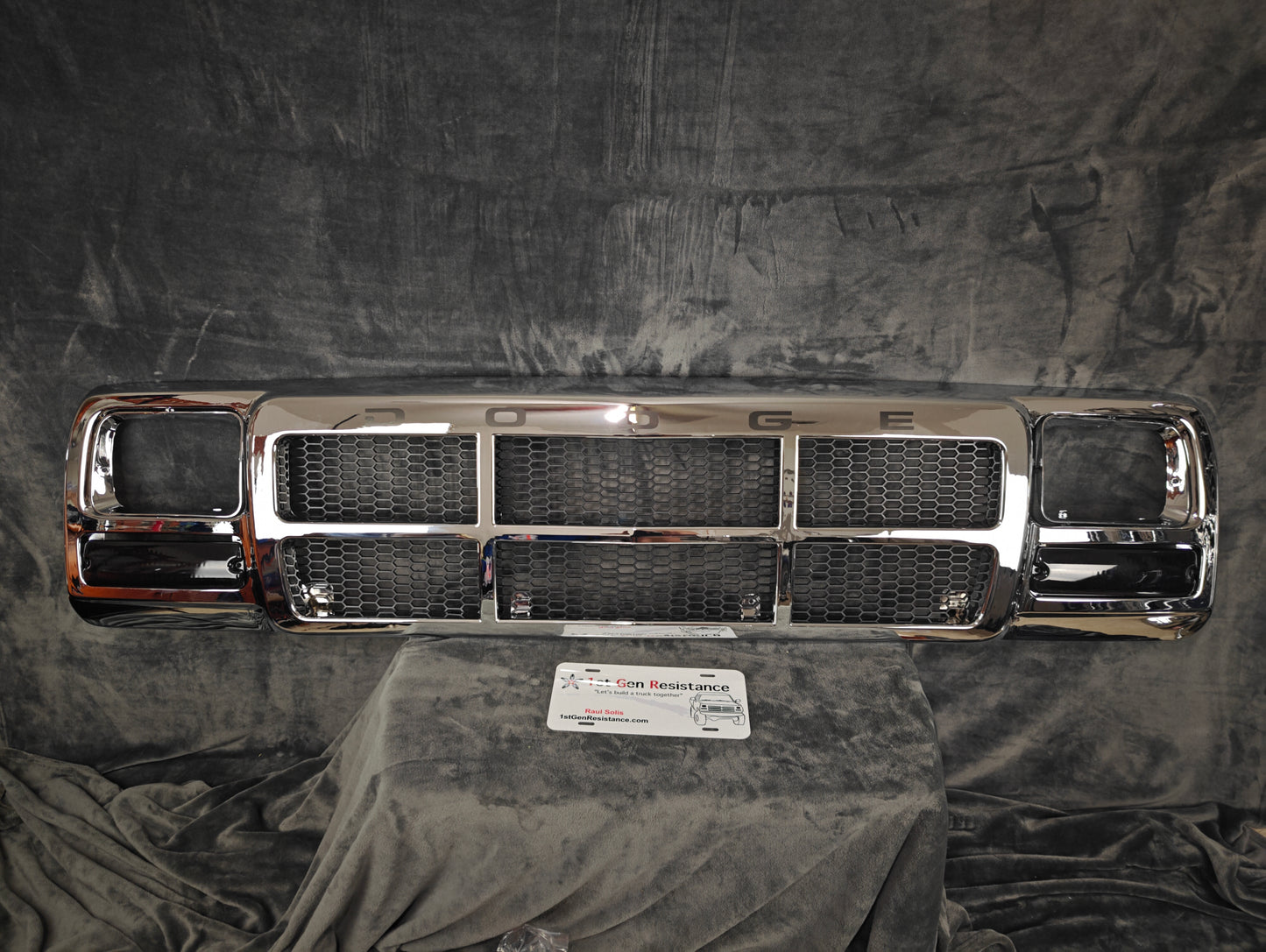 Grille Aftermarket 1991-1993 with Smoked Turn Signals