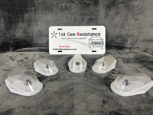 Ford Clear Gray Cab Lights 1973-1997